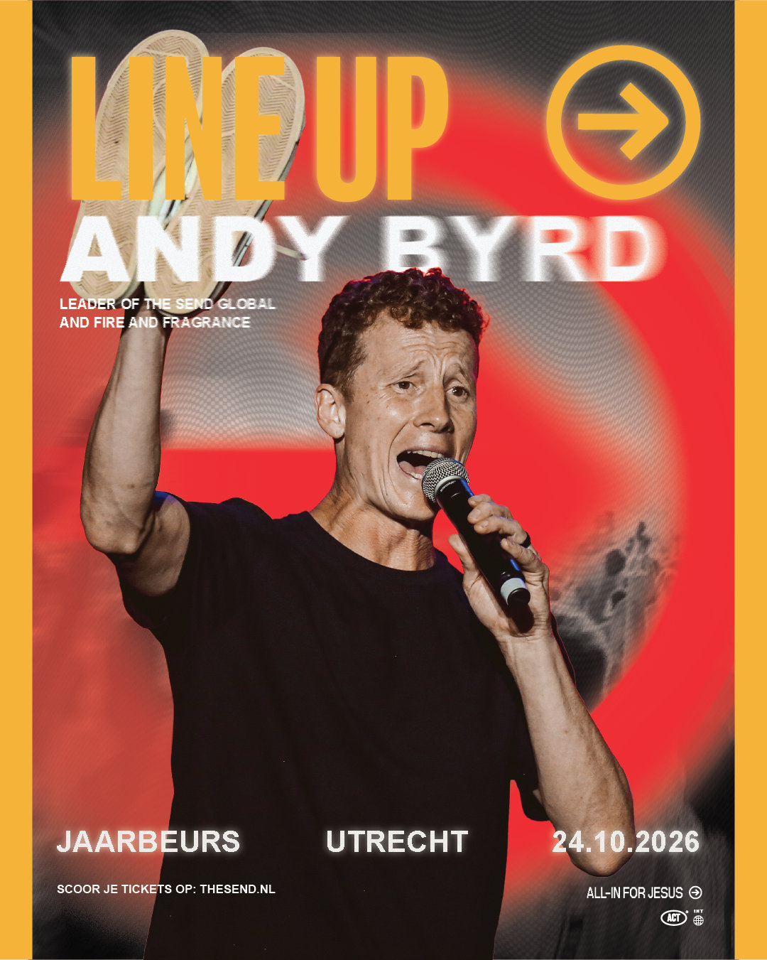 Line up ANDY BYRD